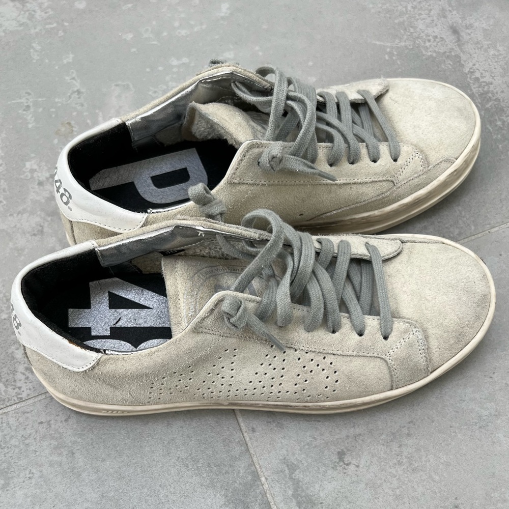 GUC P448 Suede John Shoes Size 36 Womens 6.5